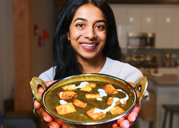 Palak Paneer (with tofu!)